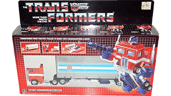 1985 G1 Optimus Prime MISB (Mint in Sealed Box)